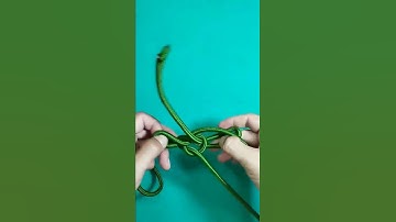 Cách tạo nối dây dễ mở / Good tip with rope
