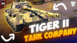 На что СПОСОБЕН КОРОЛЕВСКИЙ ТИГР Tiger II в рандоме Tank Company