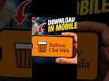 How to Railway Chai Wala Game on mobile 🚂😲#viral #shorts