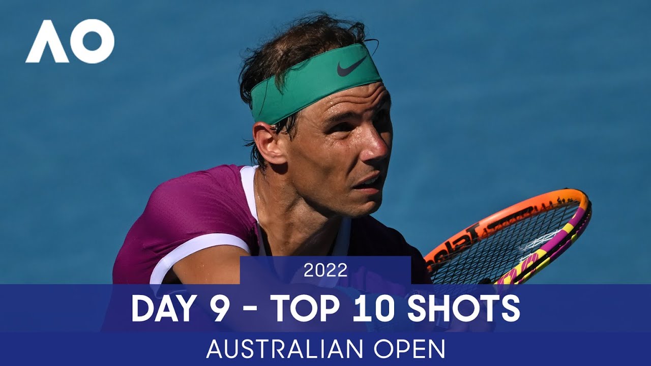 Cabecear Hollywood hacha Day 9 - Top 10 Shots | Australian Open 2022 - YouTube