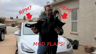 Model Y Mud Flap Install