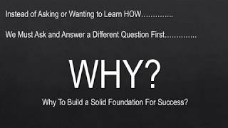 How or Why?  When Building a Solid Foundation for Business Success - Andreas Papakostas