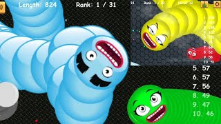 Worm Zone- snake Worm Crawl 2020- Worms Zone Best Gameplay! # 48 screenshot 5