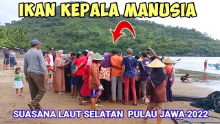 Suasana pantai panggul Trenggalek saat ini 2022