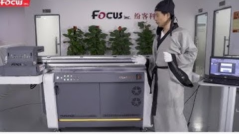 FOCUS ATLAS 1311 UV PRINTER TUTORIAL 17 Maintenances