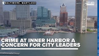 Violent events have occurred at the Inner Harbor in the last few years, concerning city leaders
