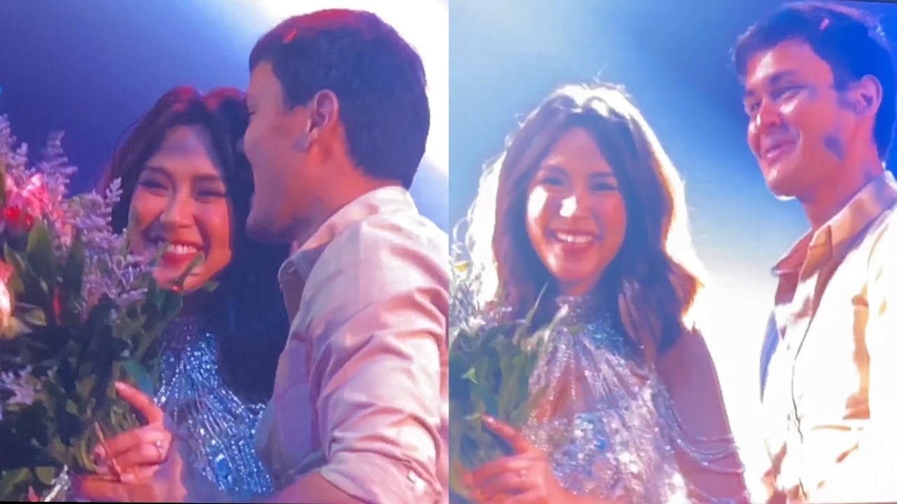 More ASHMATT Kilig! MATTEO, May KISS at Pa-FLOWERS Kay SARAH! Umakyat ng STAGE!!