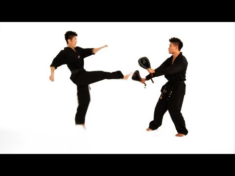Doppel-Rundtritt im Taekwondo – So geht’s!