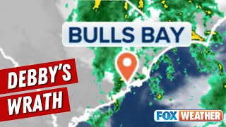 Tropical Storm Debby Makes Second Landfall In South Carolina