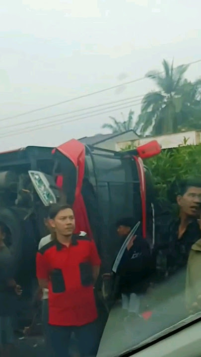 BUS ACEH : REKAMAN WARGA BUS JRG TERBARU TERB4LIK DI LANGKAT