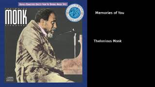 Memories Of You - Thelonious Monk