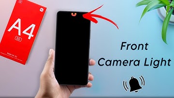 How to Set Notification Light on Redmi A4 | Redmi A4 5g me Front Camera Light Kaise Lagaye