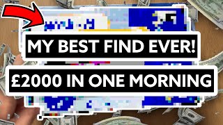 I Made £2000 ~ In ONE MORNING! 🔥💵 HOW?!?! USING Car Boots & Flea Markets EPIC HAUL! 🔥💵
