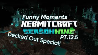 HermitCraft Season 9 (Funny Moments) 12.5 Decked Out!