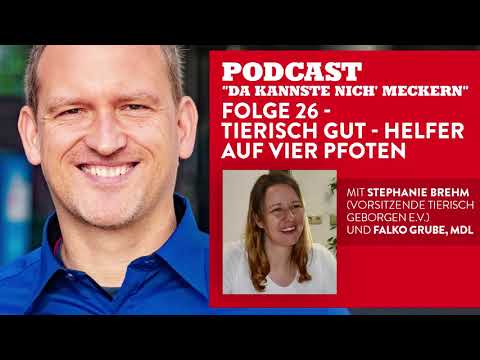 Podcast - Folge 26 - Tierisch gut - Helfer auf vier Pfoten (mit Stephanie Brehm)