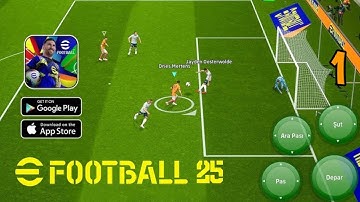 eFootball 2025 Mobile Gameplay Walkthrough Part 1 (iOS, Android)