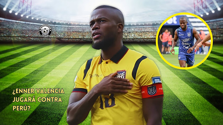 La recuperación de Enner Valencia que puede cambiar el rumbo de Ecuador