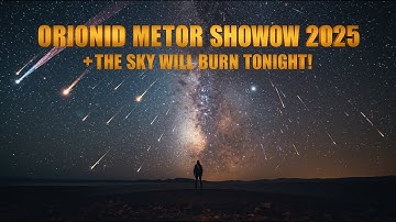 De Orioniden meteorenregen 2025 🌠 – De komeet van Halley keert terug met een hemel vol vuur!