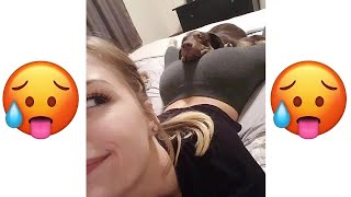 The dog bit a girl&#39;s sexy ass 😍 Funny Pets Animals Videos That will Brighten Up Your Day 😇