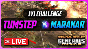 🔴LIVE | Tumstep vs Marakar | WS 2025 Trailer Reveal - C&C Generals Zero Hour