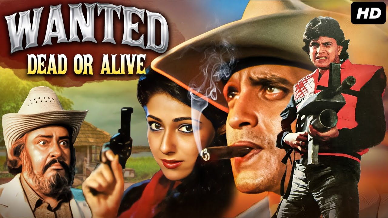 Mithun Chakraborty's WANTED: Dead or Alive (1984) Full Bollywood Movie | Tina Munim | Action Movie