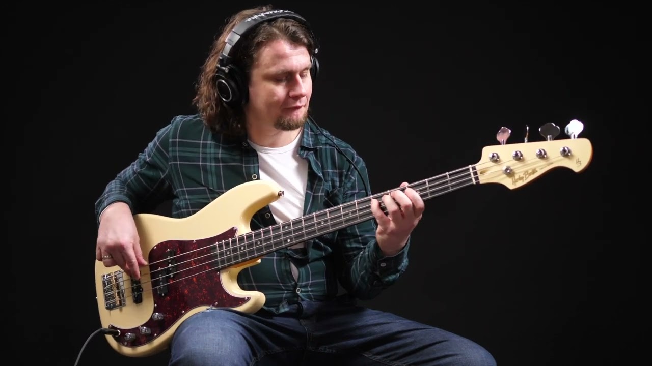 Harley Benton PJ-74 VW Vintage White