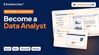 Data Analytics Course for Beginners to Advanced | Excel, SQL, Power BI, Python
