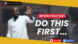 DO THIS FIRST