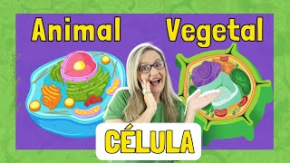 Célula ANIMAL y VEGETAL / Diferencias / Partes de la CÉLULA