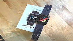 Reviewing The Letscom Fitness Tracker ID205 - Very Comparable To Apple Watch & Lots Cheaper!