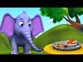 Hathi Raja Kahan Chale | Hindi Nursery Rhymes | Baby Rhymes | Kids Song | हाथी राजा कहाँ चले