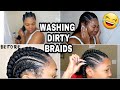 Wash & Refresh Dirty Braids | TRY THIS BEFORE YOU TAKE THEM DOWN.