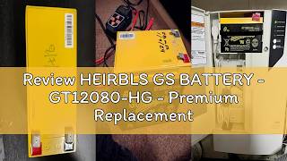 Review HEIRBLS GS BATTERY - GT12080-HG - Premium Replacement for PX12072 for for AT&T, Centurylink a