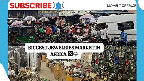 Biggest Jewelries Market in Africa: Progressive Market in Tradefair International Market Ojo Lagos.
