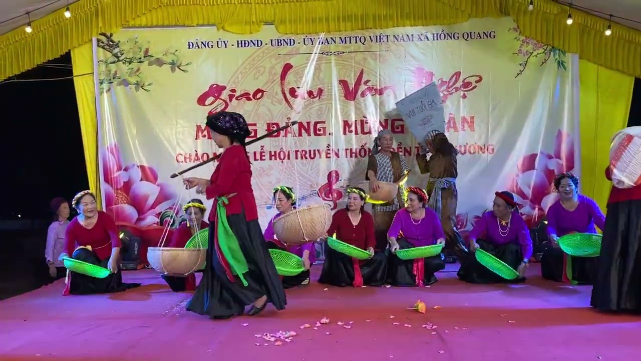 CLB Vui Tuổi Già - Đóng nhanh lúa tốt - Hội Đền Trà Phương 2026