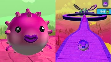 Going Balls Vs Reverse Balls Fast Run Gameplay - 107