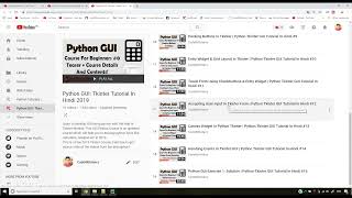 17 Python GUI Exercise 2  Window Resizer GUI   Python Tkinter GUI Tutorial In Hindi  161080P HD