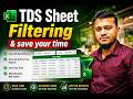 TDS Sheet Filtering