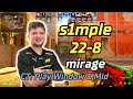 Cs2 pov  s1mple 228 mirage  faceit ranked  mar 12 2024 cs2 demo