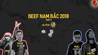 [BEEF NAM BẮC 2018] PJPO x TORAI9 - MC ILL x PHÚC DU | VIDEO LYRICS | Part 4