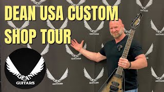 Inside Dean Guitars' USA Factory: Exclusive Custom Shop Tour & Craftsmanship Revealed!