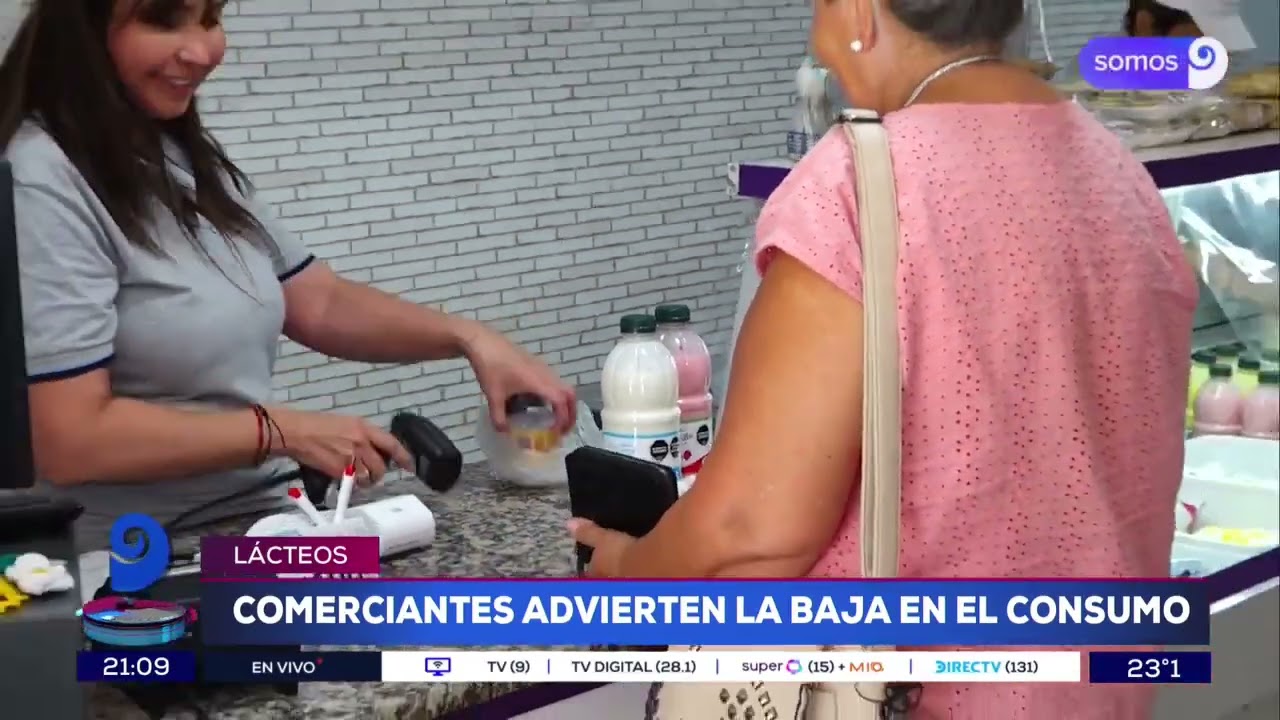 En enero bajó el consumo interanual de lácteos según un informe de la OCLA