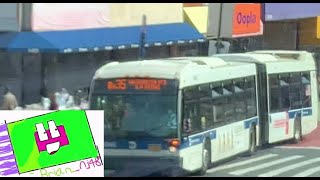 ²ᵏMTA bus Series: Bx36, Bx35 and Bx13 buses passing by broadway