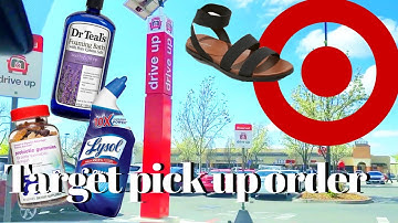 TARGET DRIVE UP ORDER HAUL 2020 | PANDEMIC SHOPPING