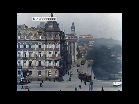 Prachtig Oud Amsterdam rond 1922 in kleur! Beautiful Amsterdam around 1922 in color! [AI enhanced]