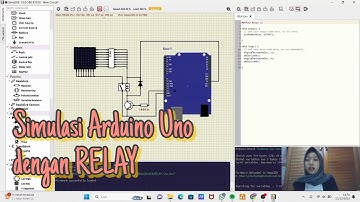 SimulIDE 2023 - Tutorial Simulasi Arduino dengan RELAY