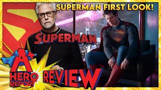 FIRST LOOK at Superman! James Gunn REVEALS David Corenswet as Superman in New Image