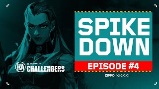 SPIKE DOWN #CHALLENGERSNA | EPISODE #4 | #VALORANT | FT. SEASIDE & ROY