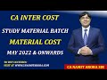 STUDY MATERIAL BATCH MATERIAL COST MAY 2022, NOV 2022 &amp; ONWARDS ATTEMPTS