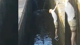 Dude Trying To Jump Almost Dashed His Face